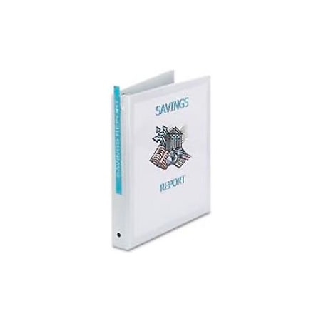 Avery Dennison Economy Reference View Binders, 1" Capacity, White 5711